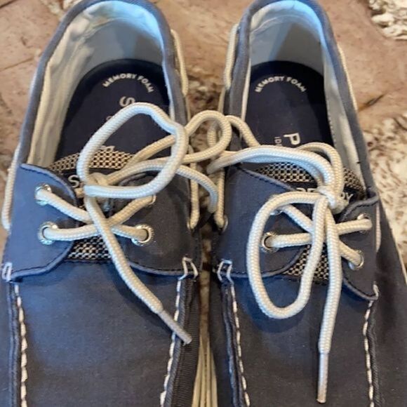 𝅺Sperry  top siders loafers navy‎ blue - Picture 5 of 7